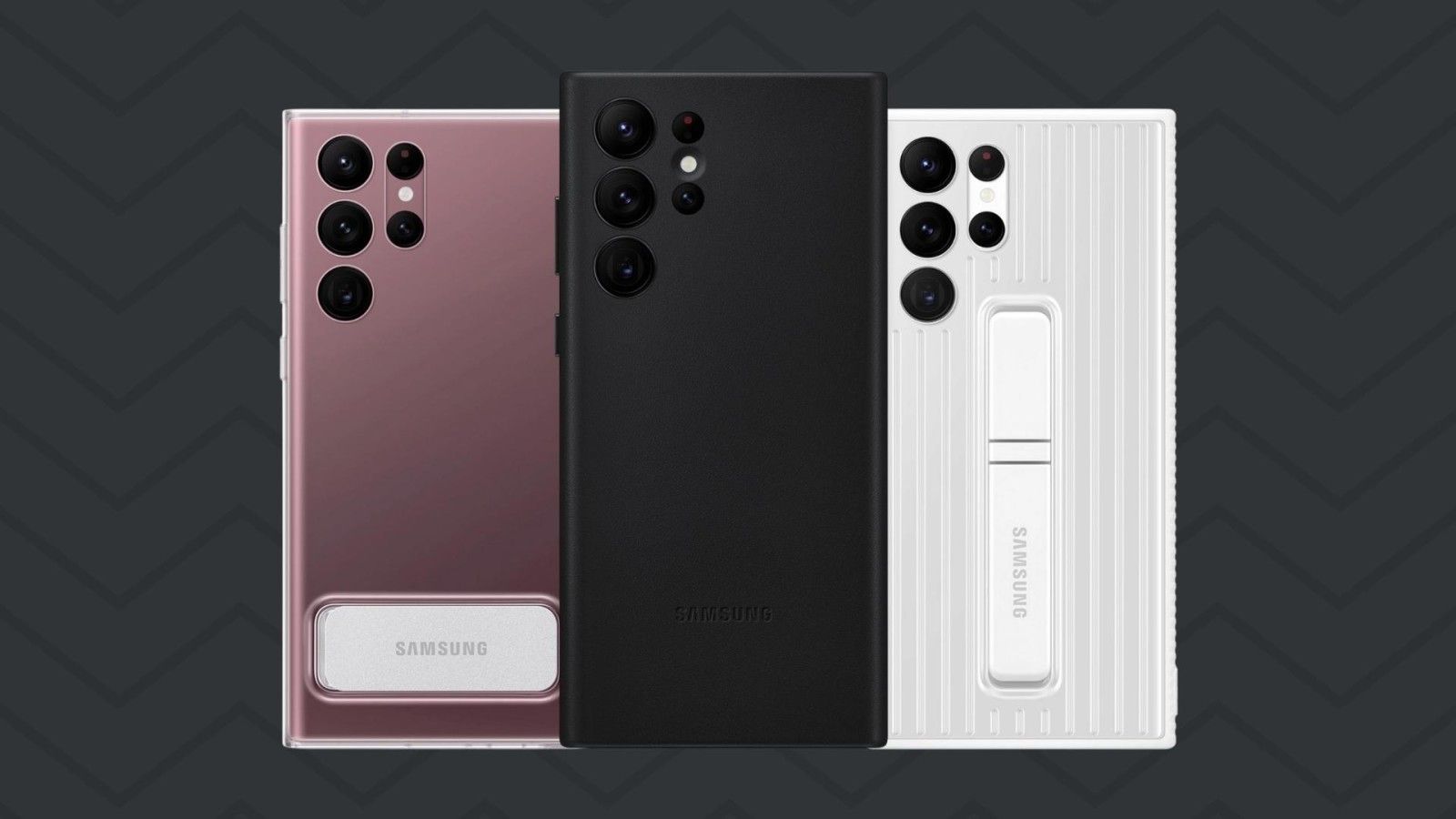 Check out Samsung Galaxy S22 Ultra's official cases